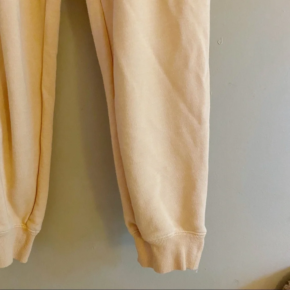 Z Supply Yellow Knit Joggers - Picture 4 of 6
